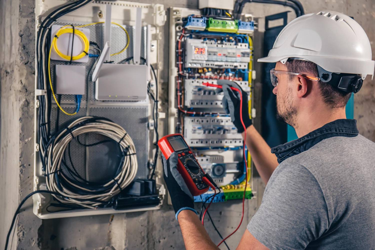 Installation and connection of household appliances